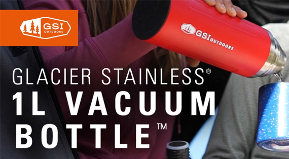 Luxusní termoska GSI Outdoors Glacier Stainless 1L Vacuum Bottle ...